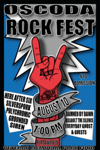 Oscoda Rock Fest Poster